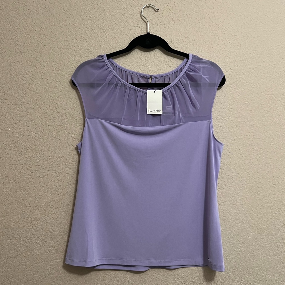Calvin Klein Lilac Top